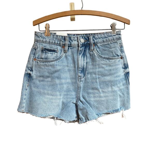 Blank NYC Pants - Blank NYC The Reeve High-Rise Cut-off Denim Jean Shorts Womens Size 26"/ 2